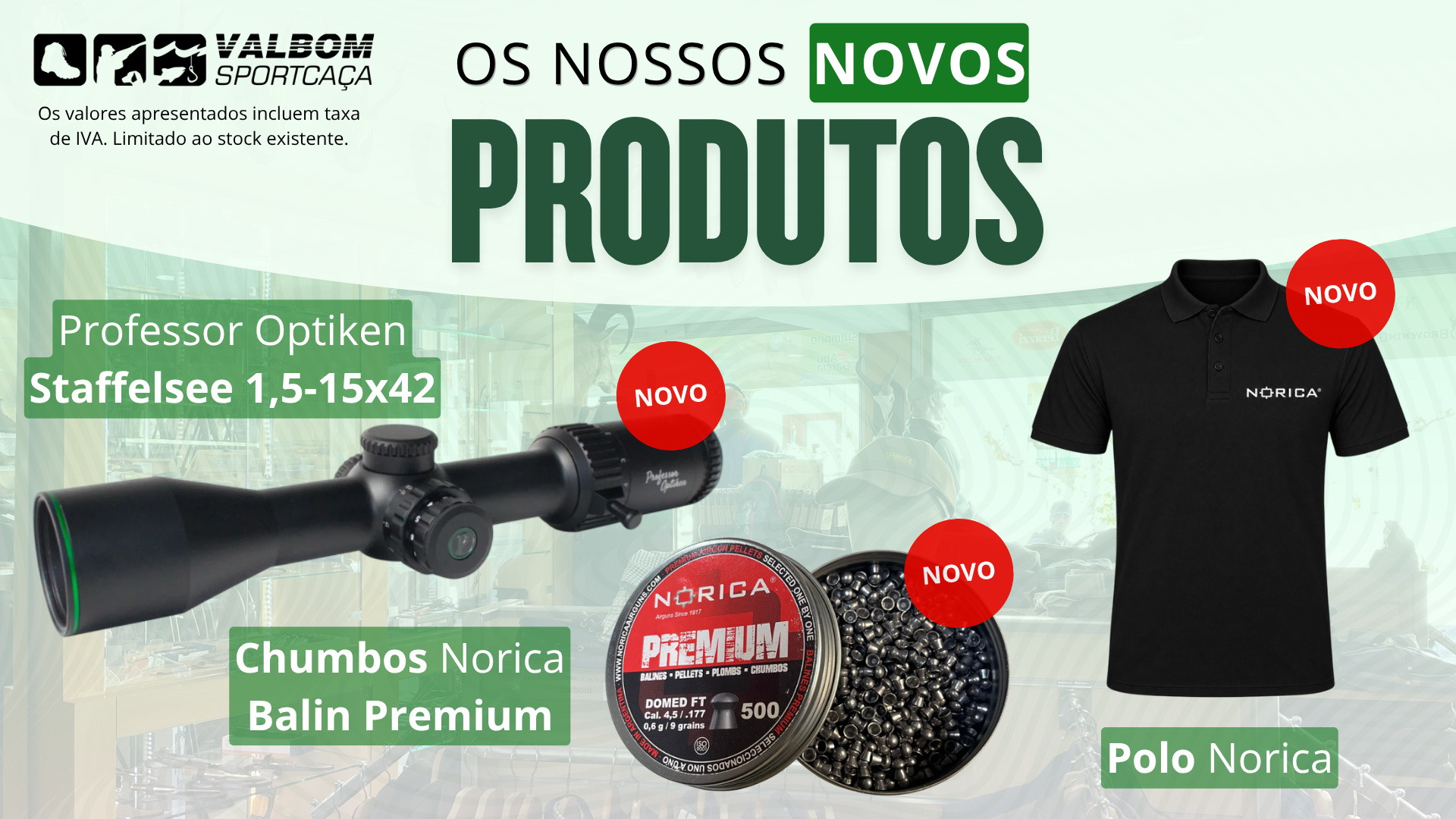 NOVOS PRODUTOS!